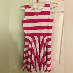 Ralph Lauren Polo Girls Pink Dress Size L